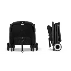 Tout Pour Vos Balades|Poussettes Citadines*CYBEX Poussette Orfeo 2 de Châssis noir - Magic Black