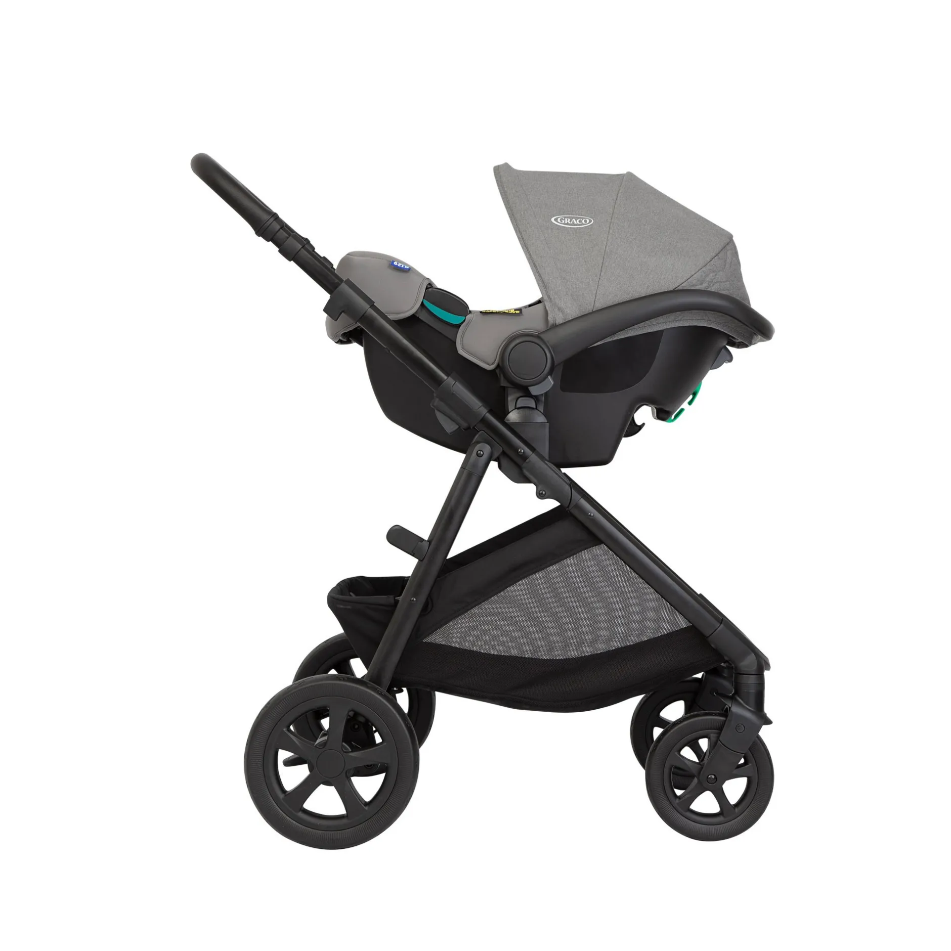 Tout Pour Vos Balades|Packs Poussettes*Graco Poussette Trio Near2Me™ DLX de Ash Grey