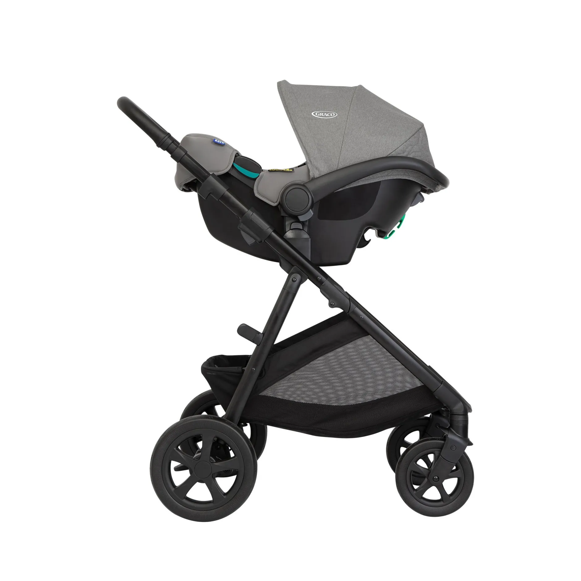 Tout Pour Vos Balades|Packs Poussettes*Graco Poussette Trio Near2Me™ DLX de Ash Grey