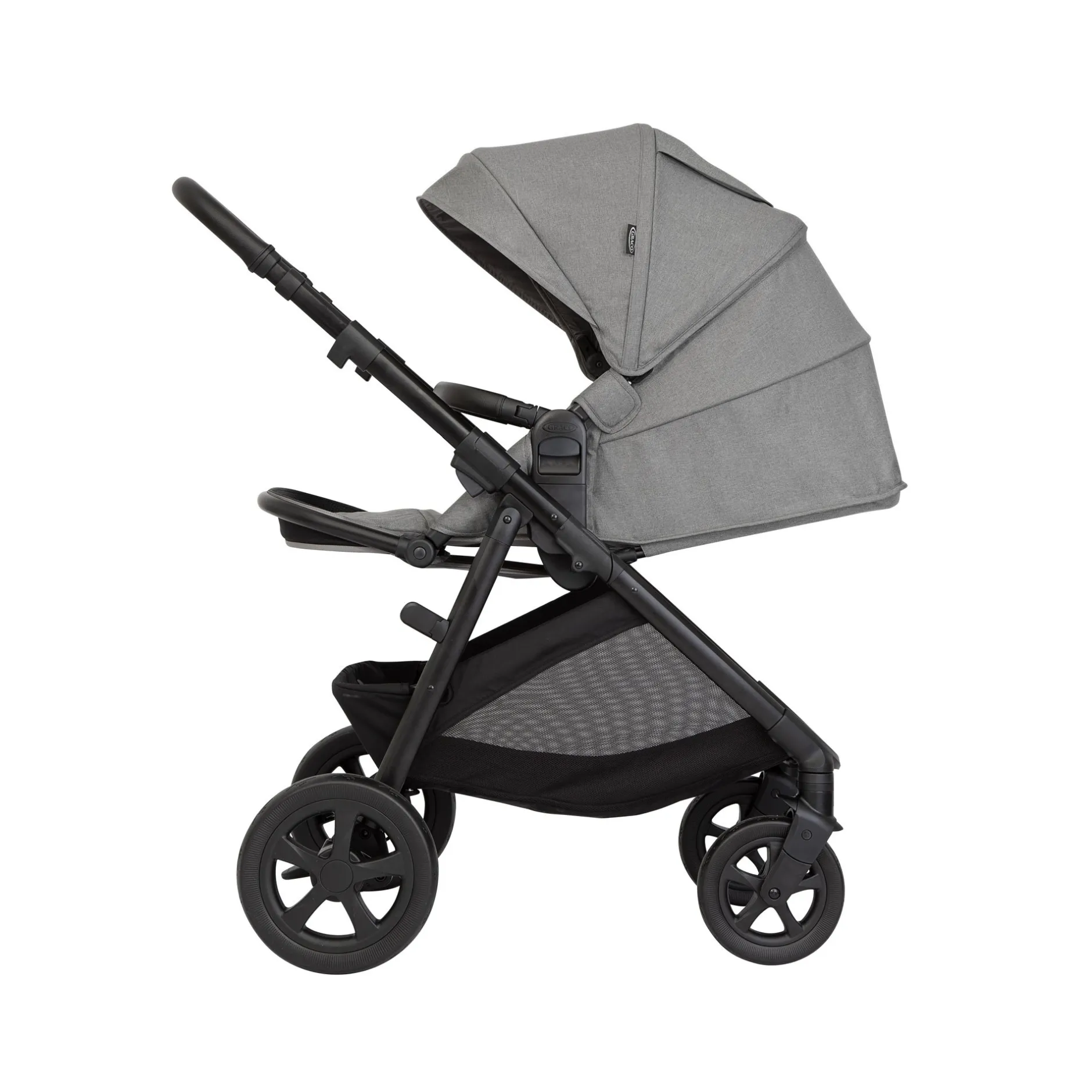 Tout Pour Vos Balades|Packs Poussettes*Graco Poussette Trio Near2Me™ DLX de Ash Grey