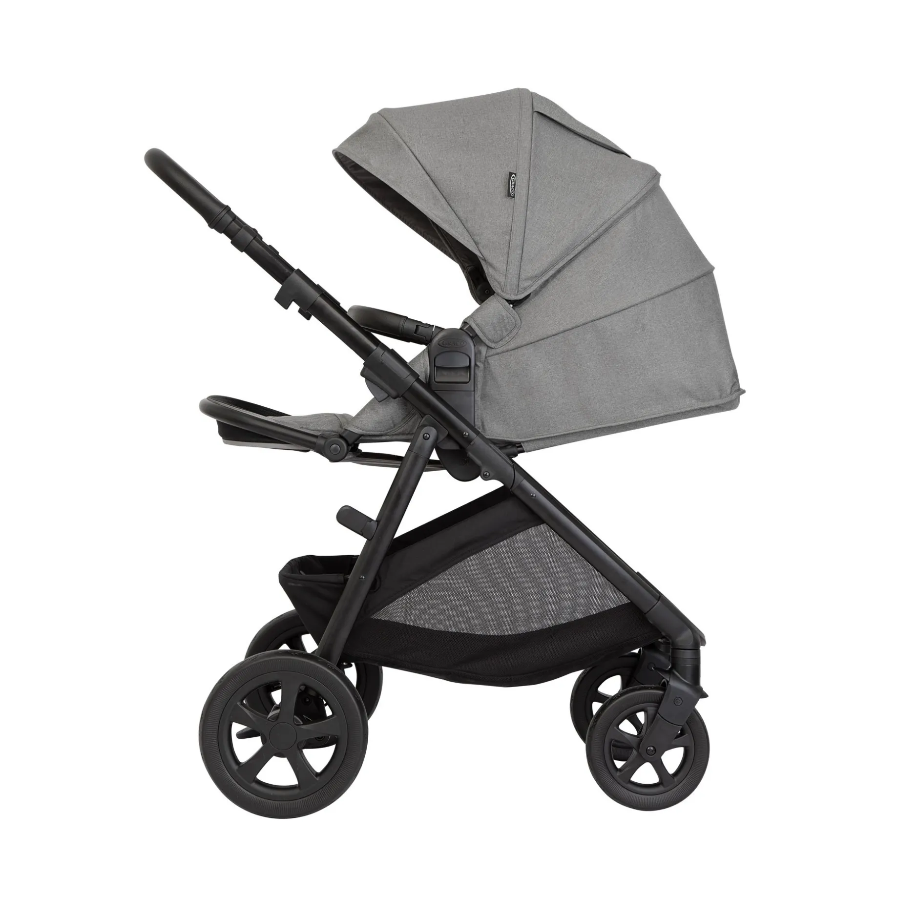 Tout Pour Vos Balades|Packs Poussettes*Graco Poussette Trio Near2Me™ DLX de Ash Grey