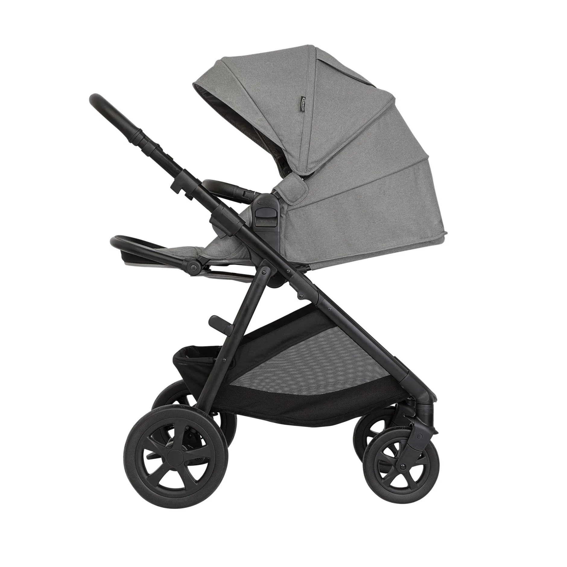Tout Pour Vos Balades|Packs Poussettes*Graco Poussette Trio Near2Me™ DLX de Ash Grey