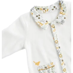 Pyjamas*Sauthon Baby Déco Promenons-nous Pyjama avec col 3 mois de Vegetal