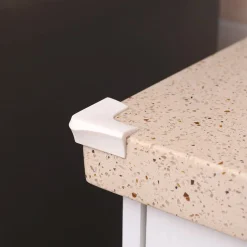 Sécurité Domestique*Formula Baby Protège coins plastique souple x4 de Blanc