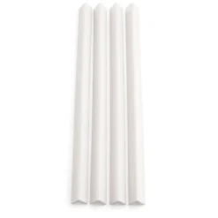 Sécurité Domestique*Formula Baby Protège rebords plastique souples de Blanc