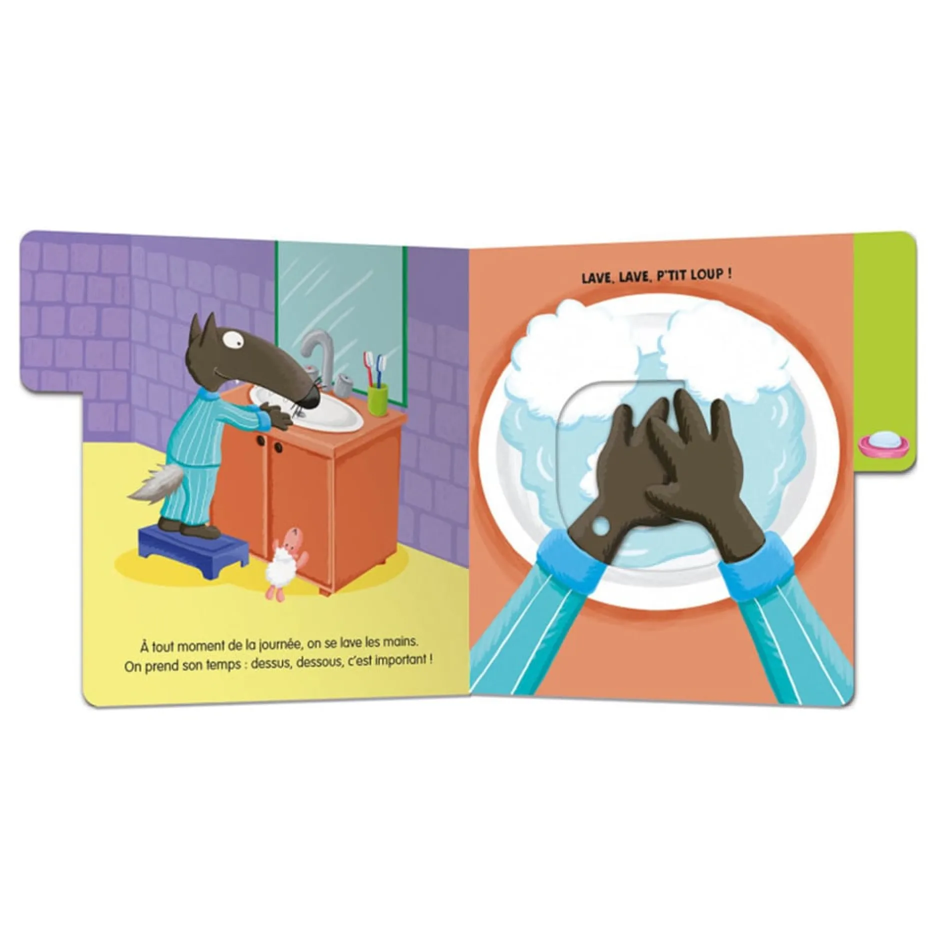 Livres*AUZOU P'tit Loup - Je suis tout propre de