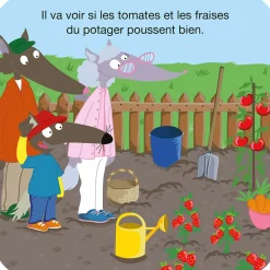 Livres*AUZOU P'tit Loup à la ferme de Multicolore