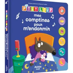 Livres*AUZOU P'tit Loup - Mes comptines pour m'endormir de