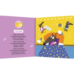 Livres*AUZOU P'tit Loup - Mes comptines pour m'endormir de