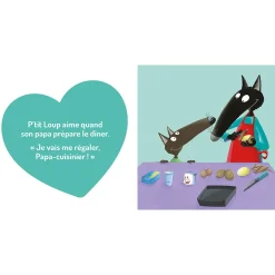 Livres*AUZOU P'tit Loup aime de Son papa