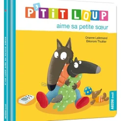 Livres*AUZOU P'tit Loup aime sa petite sœur de