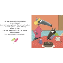 Livres*AUZOU P'tit Loup est poli de Violet