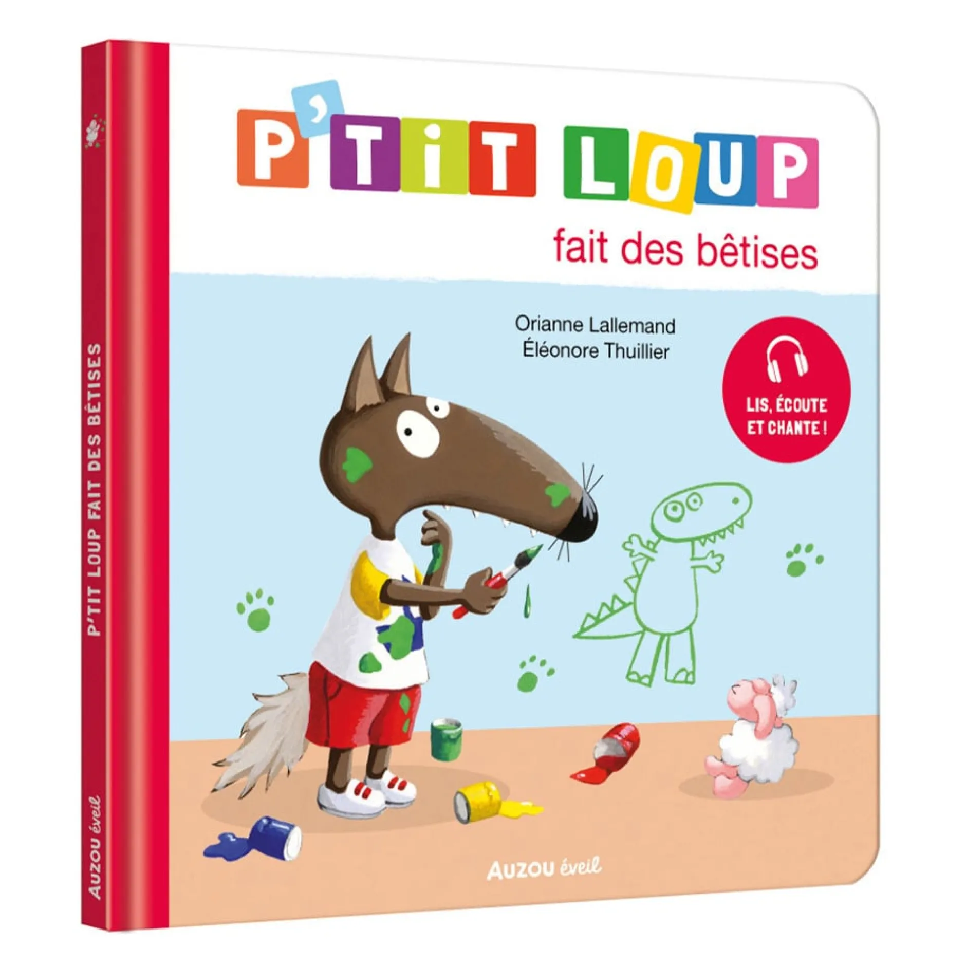 Livres*AUZOU P'tit Loup fait des bêtises de