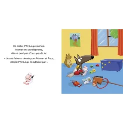 Livres*AUZOU P'tit Loup fait des bêtises de