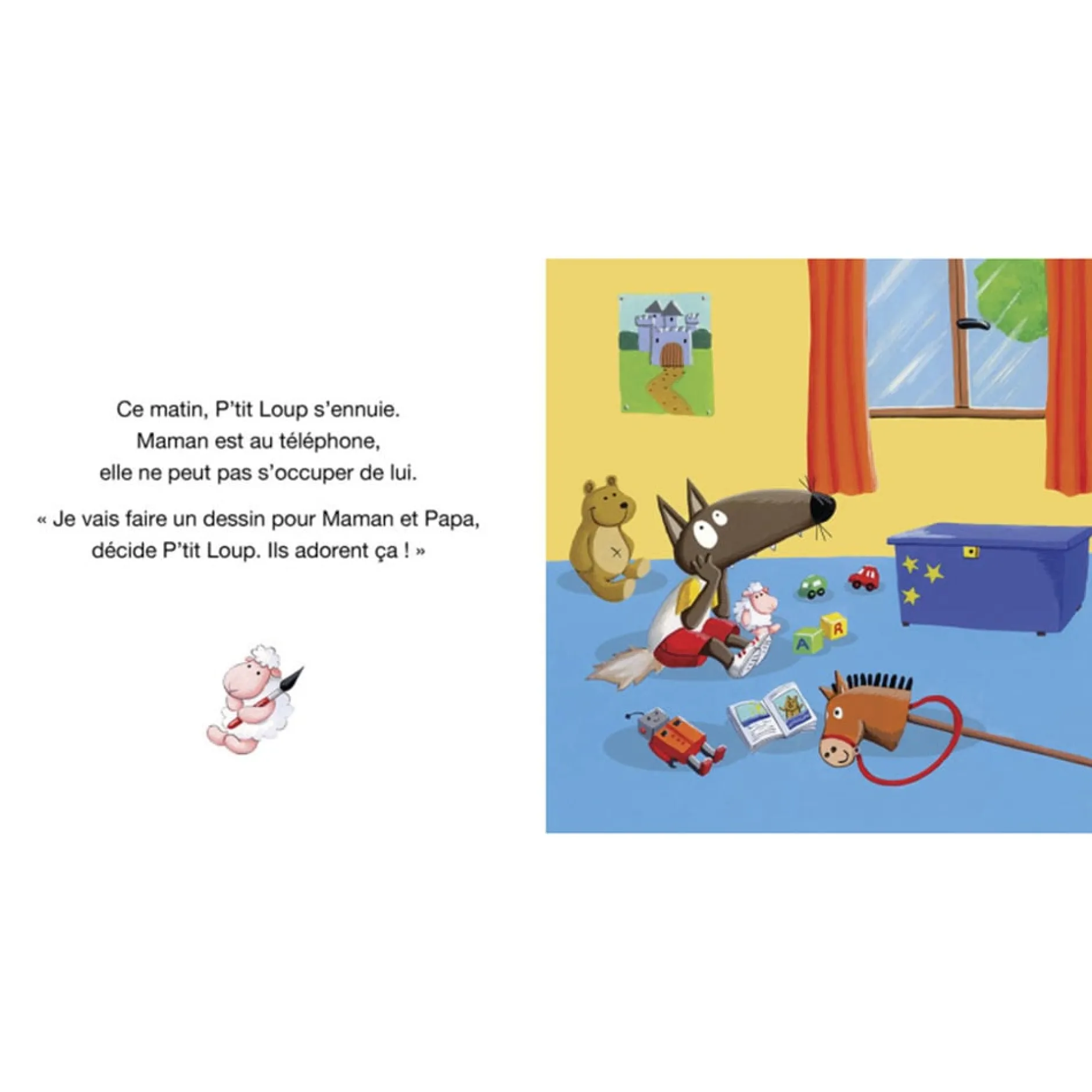 Livres*AUZOU P'tit Loup fait des bêtises de