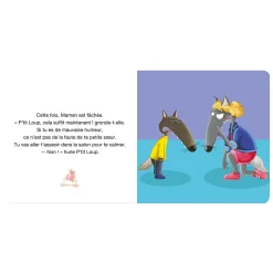 Livres*AUZOU P'tit Loup fait une colère de Bleu