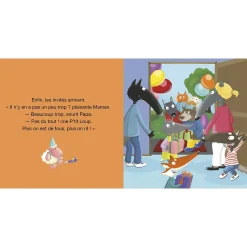 Livres*AUZOU P'tit Loup fête son anniversaire de Orange