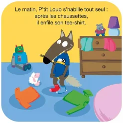 Livres*AUZOU P'tit Loup Livre de bain de