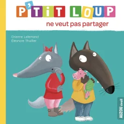 Livres*AUZOU P'tit Loup ne veut pas partager de Bleu