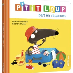 Livres*AUZOU P'tit Loup part en vacances de Jaune