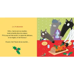 Livres*AUZOU P'tit Loup prépare Noël de