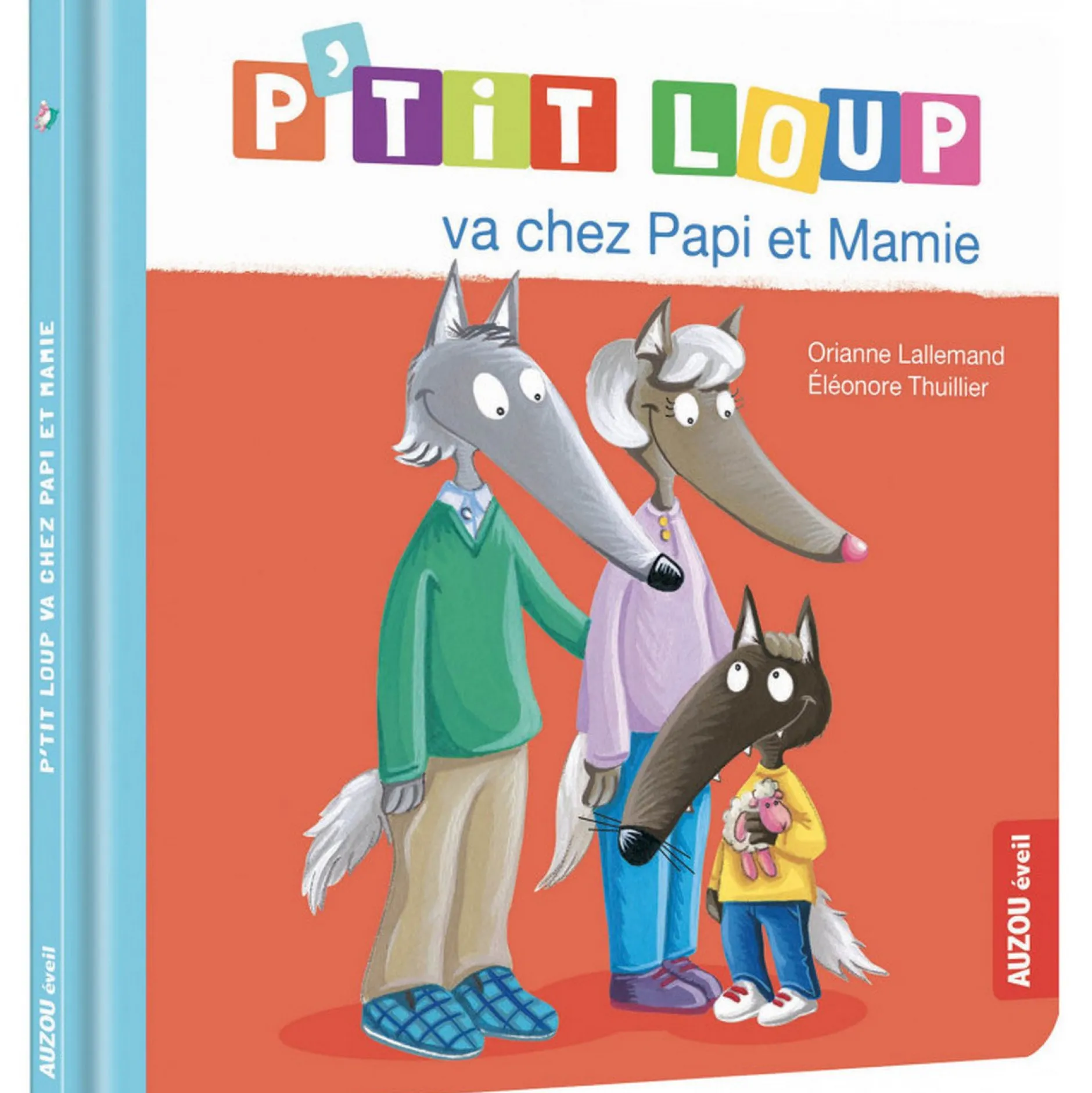 Livres*AUZOU P'tit Loup va chez papi et mamie de