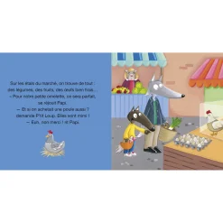 Livres*AUZOU P'tit Loup va chez papi et mamie de