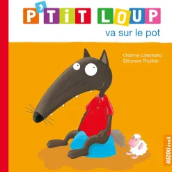 Livres*AUZOU P'tit Loup va sur le pot de Orange