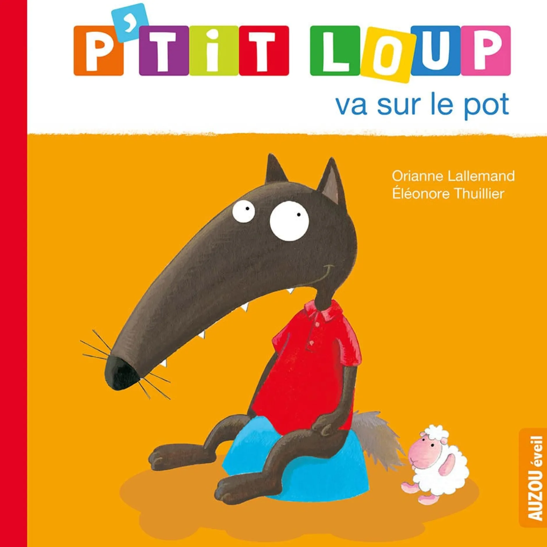 Livres*AUZOU P'tit Loup va sur le pot de Orange