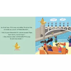 Livres*AUZOU P'tit Loup Visite Paris de