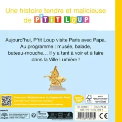 Livres*AUZOU P'tit Loup Visite Paris de