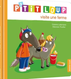 Livres*AUZOU P'tit Loup visite une ferme de