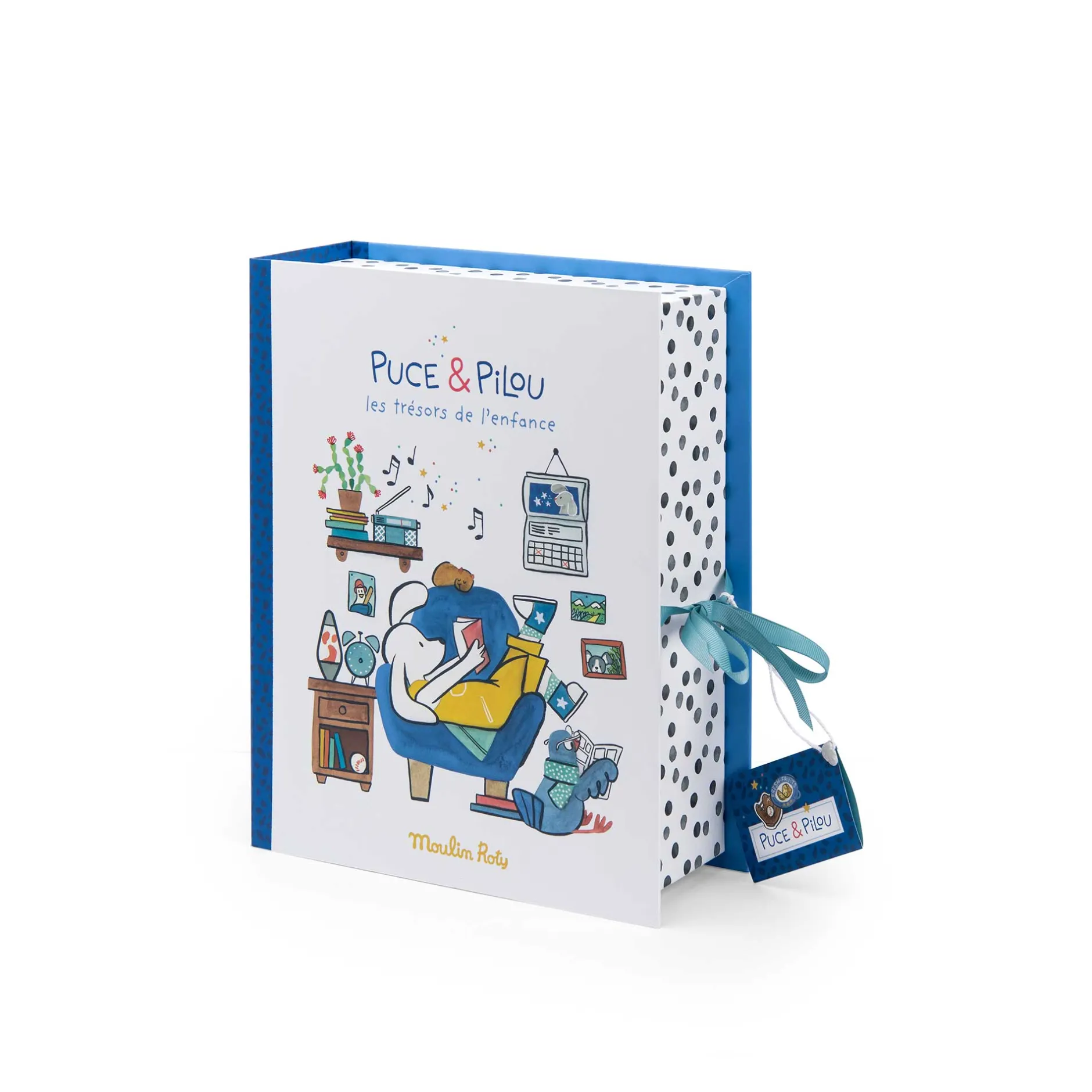 Coffrets De Naissance*Moulin Roty Puce & Pilou Coffret Naissance de