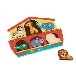 Puzzle|Jouets En Bois*Janod Puzzle bois 6 pièces de Arche de Noé