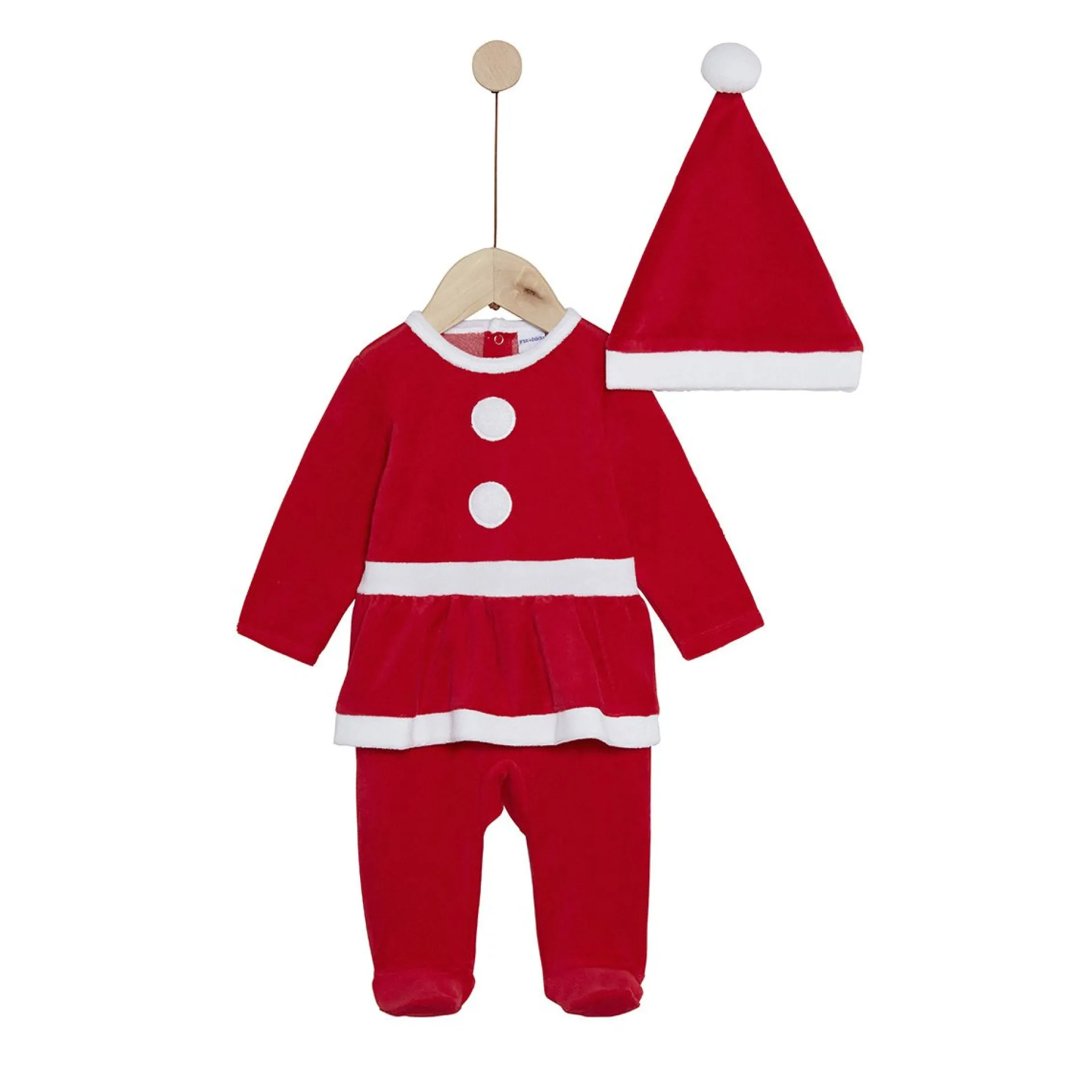 Pyjamas|Robes, Jupes*P'tit bisou Pyjama + Bonnet de Noël de Rouge