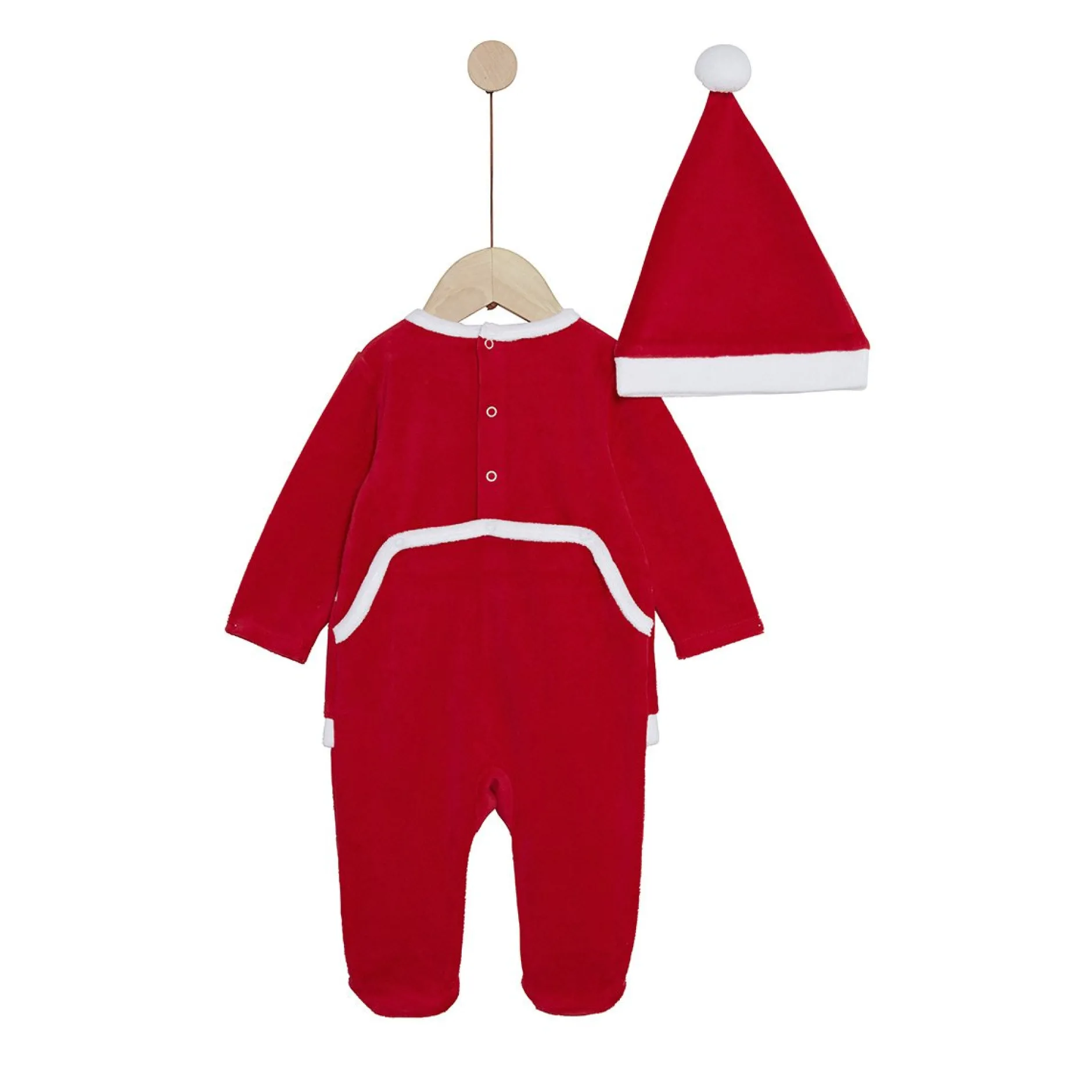 Pyjamas|Robes, Jupes*P'tit bisou Pyjama + Bonnet de Noël de Rouge