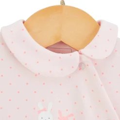 Prématuré|Pyjamas*P'tit bisou Pyjama à col Lapin Câlin Prématuré de Rose