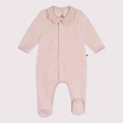 Pyjamas|Pyjamas*Petit Bateau Pyjama en velours col claudine de Saline