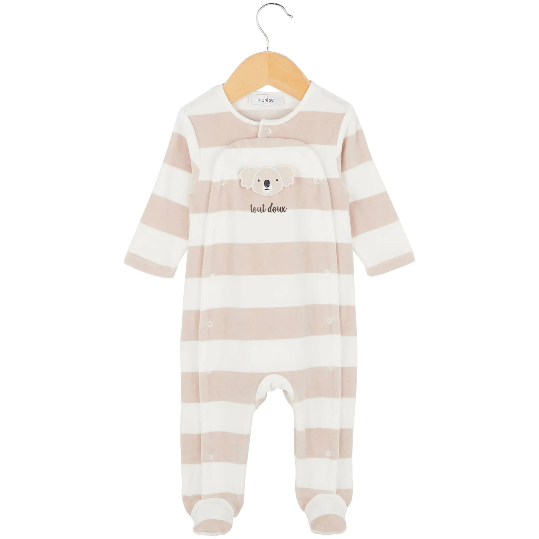 Pyjamas|Pyjamas*Marèse Pyjama Petit Koala de Écru/Beige