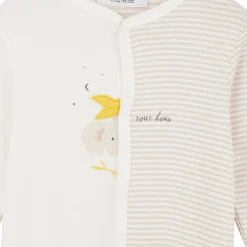Pyjamas|Vêtements Naissance*Marèse Pyjama rayures Petit Koala de Beige