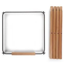 Autres Accessoires Pour Chaise Haute*Childhome Rallonges pieds + repose pieds Evolu de Anthracite