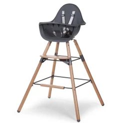 Autres Accessoires Pour Chaise Haute*Childhome Rallonges pieds + repose pieds Evolu de Anthracite