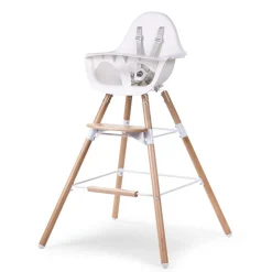Autres Accessoires Pour Chaise Haute*Childhome Rallonges pieds + repose pieds Evolu de Blanc