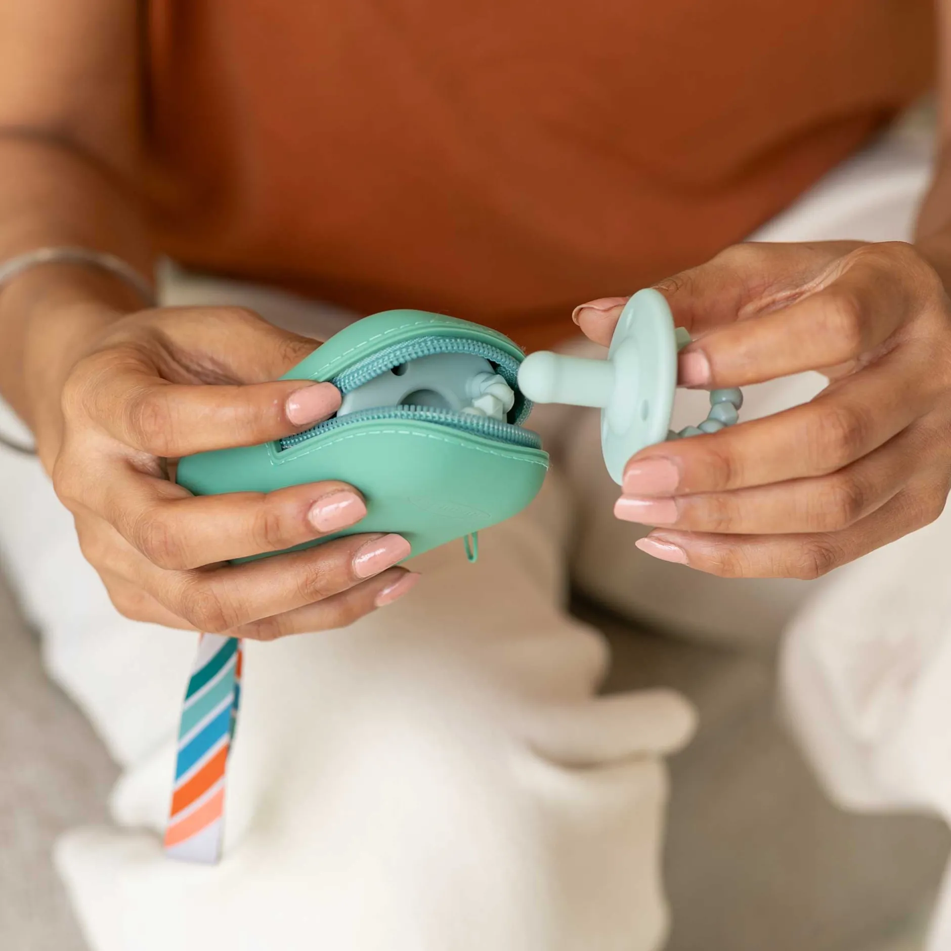 Sucettes*Infantino Range Sucette PaciPod de Vert