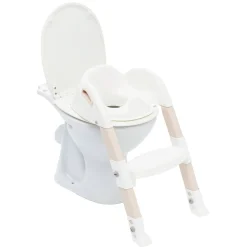 Réducteurs*Thermobaby Réducteur de WC Kiddyloo de Marron glacé/Blanc