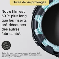 Recharges*Tommee Tippee Recharges Twist & Click pour poubelles à couches x3 de