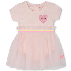 Robes, Jupes*Billieblush Robe + body 2 en 1 en tulle de Rose