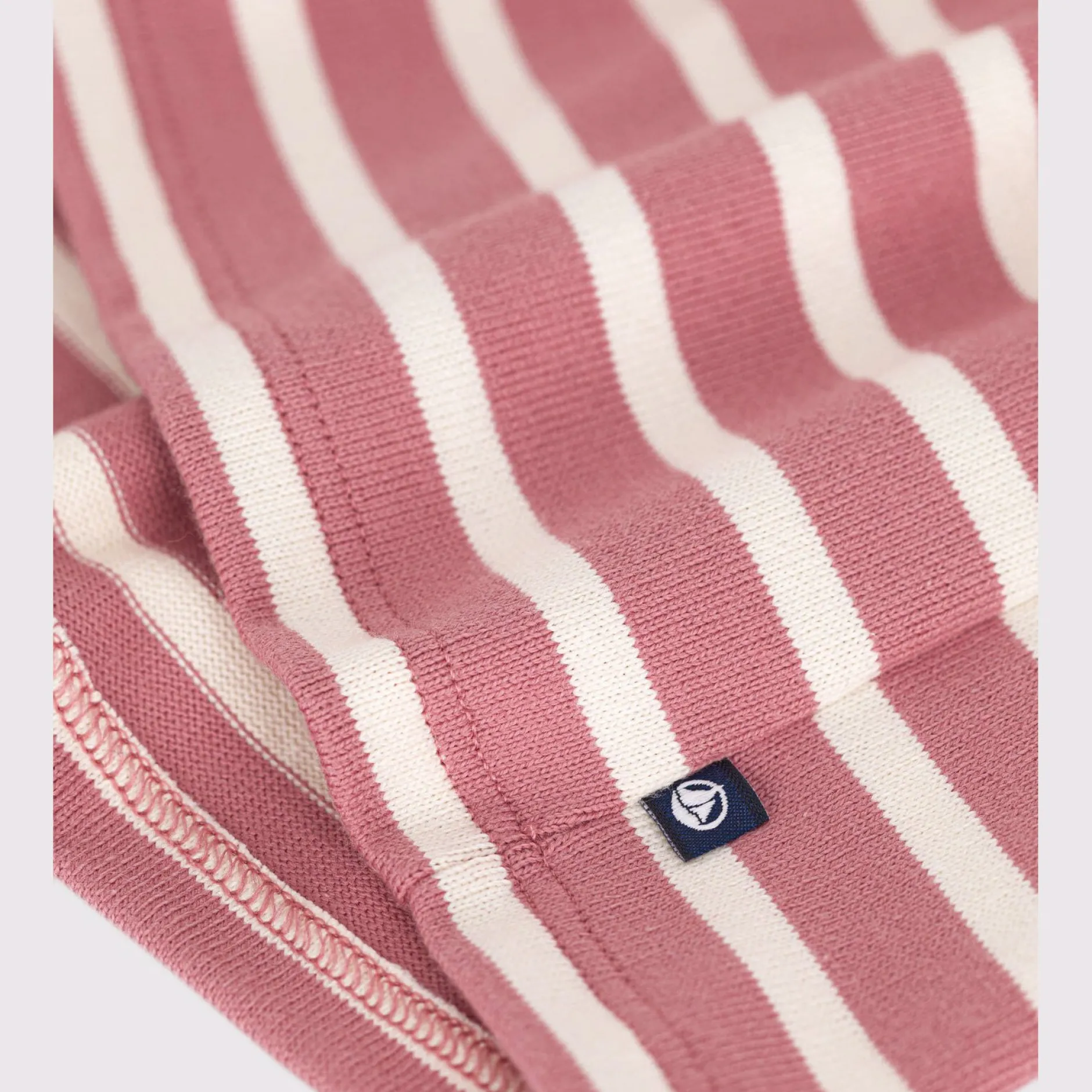 Robes, Jupes*Petit Bateau Robe à manches longues en jersey épais de Rosewood