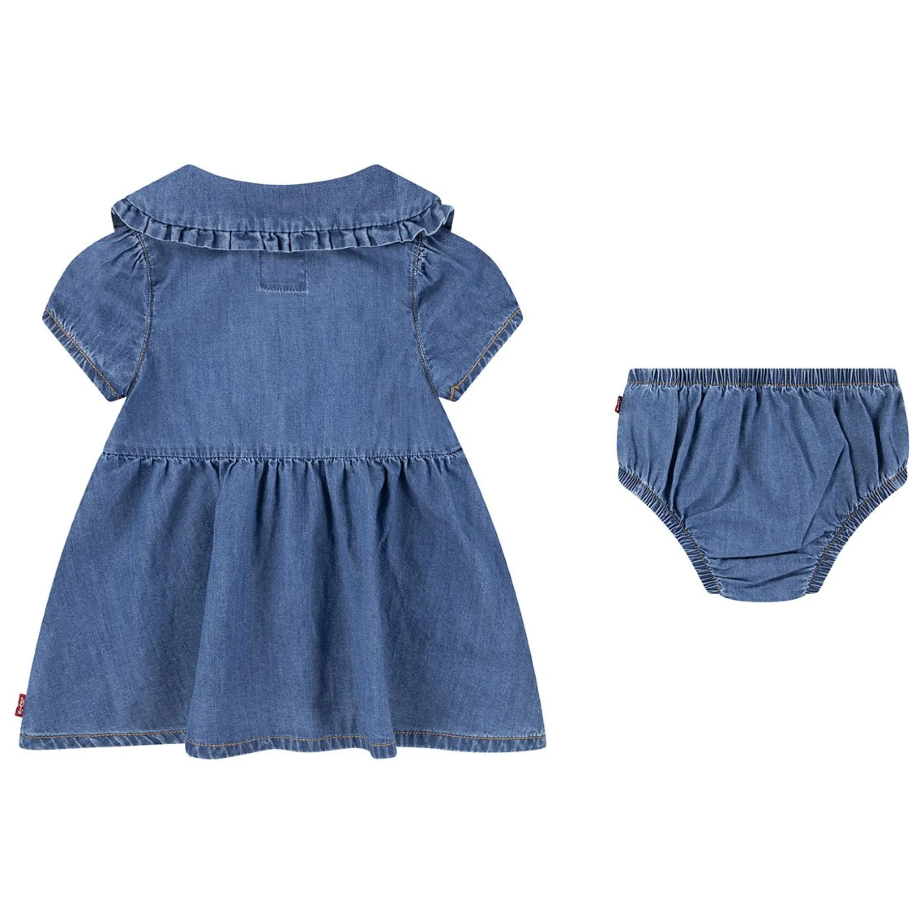 Robes, Jupes*Levi's Kids Robe col brodé en denim de