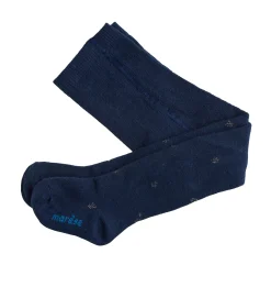 Chaussettes, Collants, Chaussons*Marèse Rose pour le Thé Collant 15/16 de Bleu marine